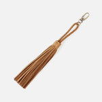 Ziggy Tassel Swag In Buffed Leather - Whiskey