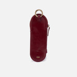 Heart Pencil Case in Polished Leather - Saddleberry