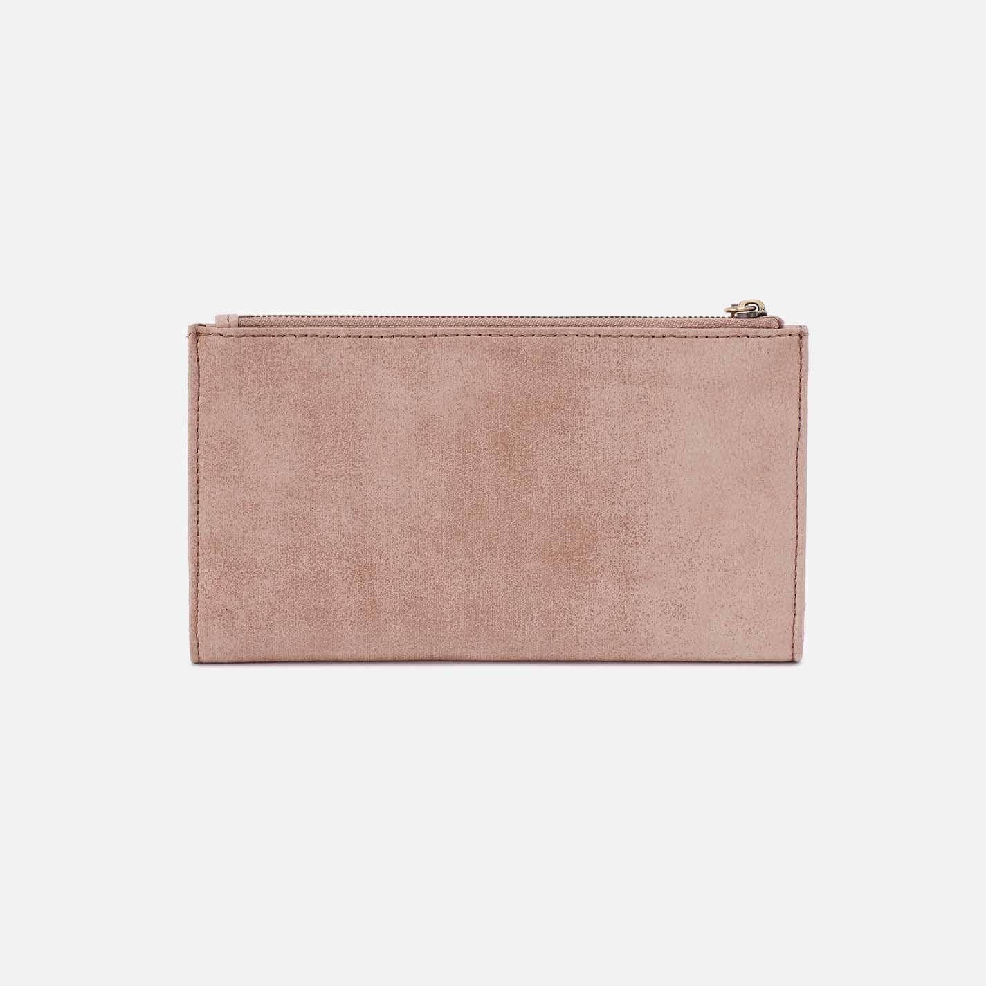 Jill Large Bifold Wallet in Buffed Leather - Hazel – HOBO