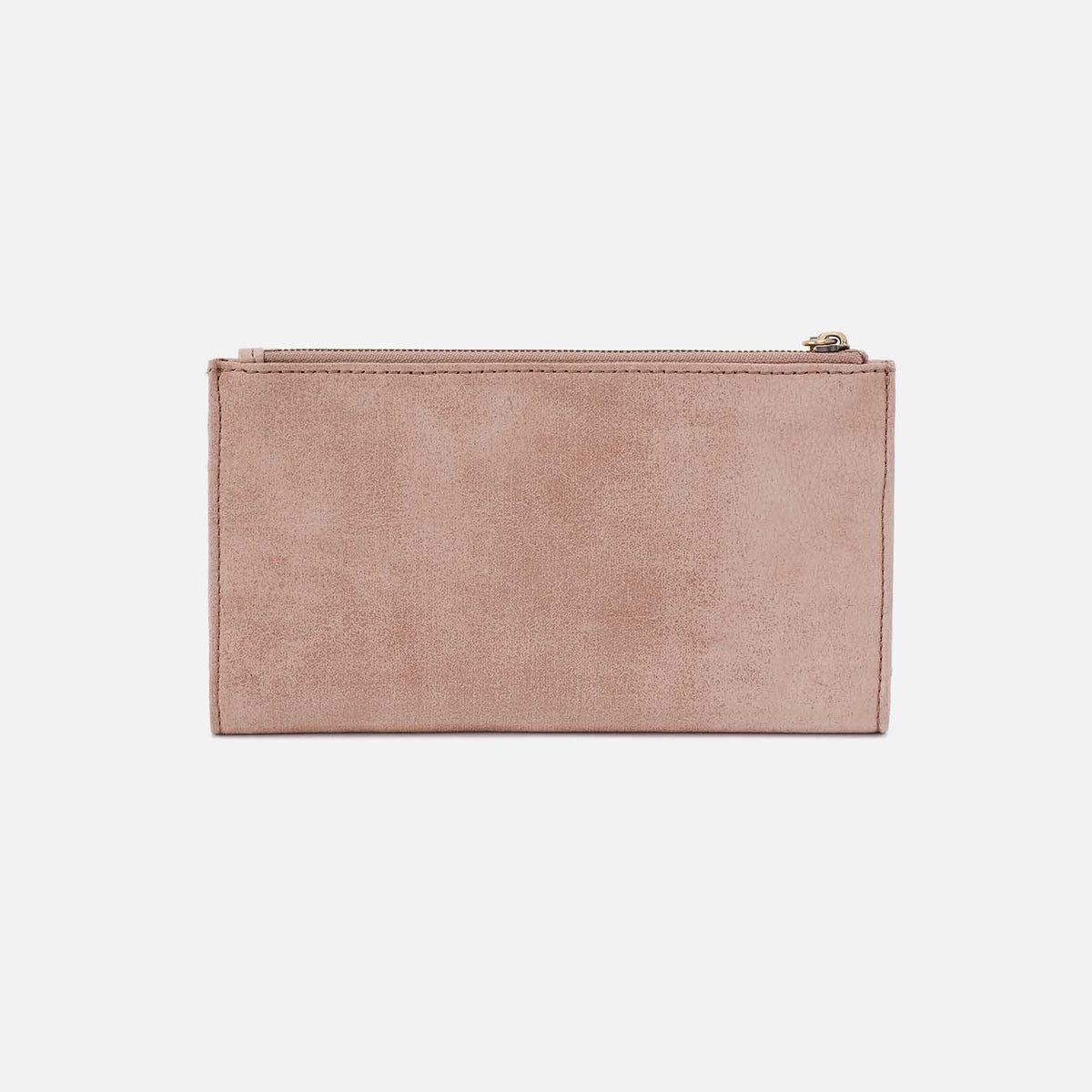 Jill Large Bifold Wallet in Buffed Leather - Hazel