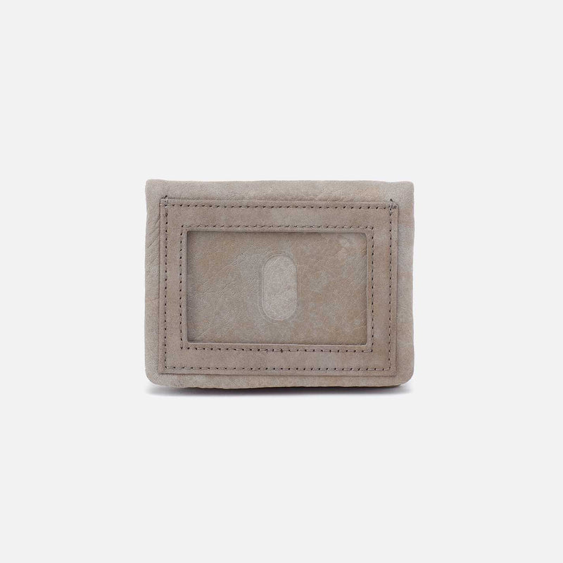 Lumen Mini Wallet in Nubuck Leather - Golden Granite
