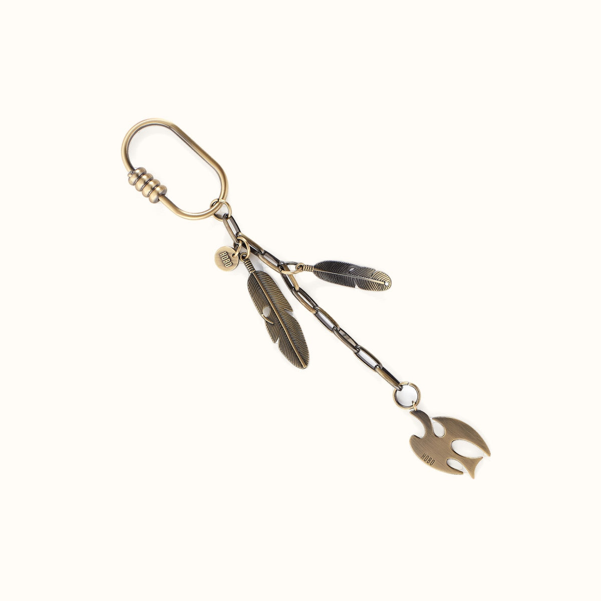 Dove Love Keyring  - Gold- FOL