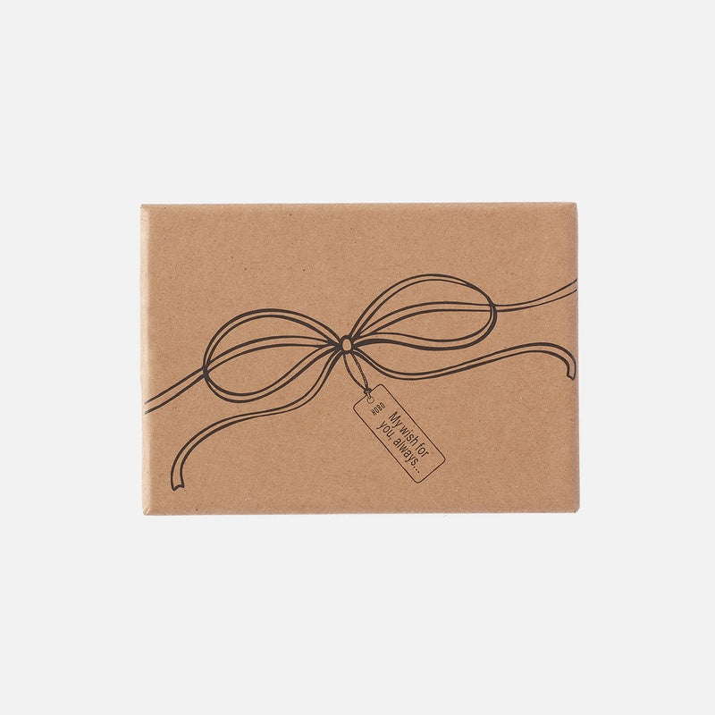 Sentiment Pouch Box in Aniline Gloss Leather - Garnet Gloss