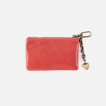Sentiment Pouch in Polished Leather - Pink Mirage XOXO