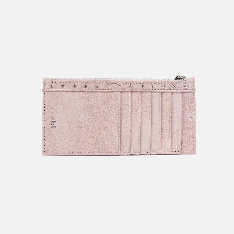 Carte Card Case In Buffed Leather - Blossom