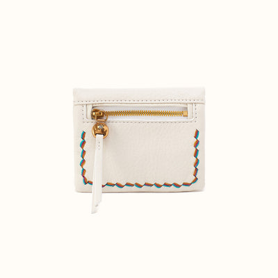 Lumen Mini Wallet in Pebbled Leather - Coastal Cloud