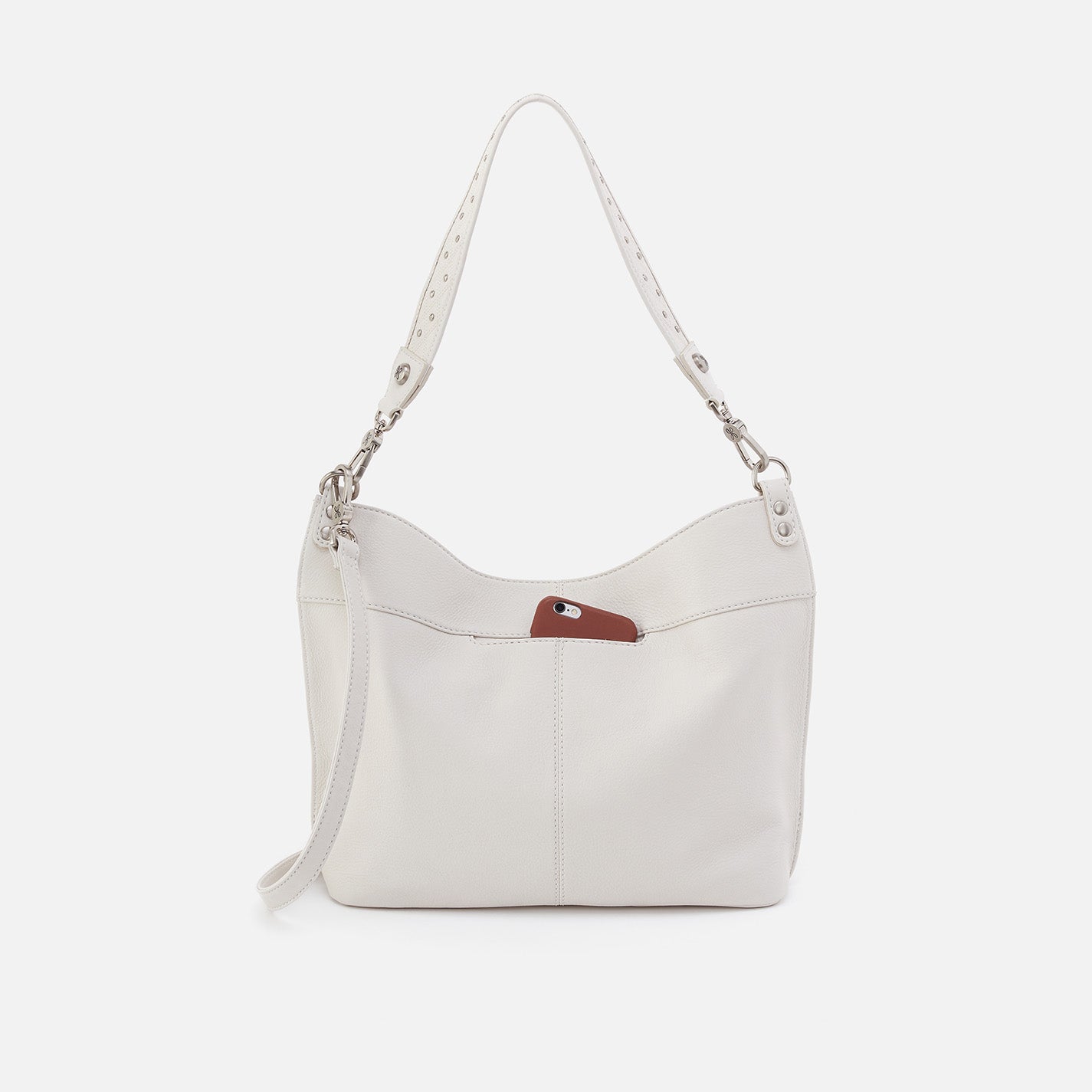White hobo purse sales