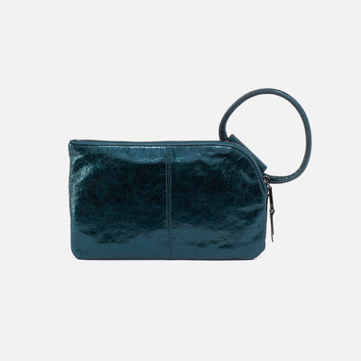 Sable Wristlet in Patent Leather - Spruce Patent