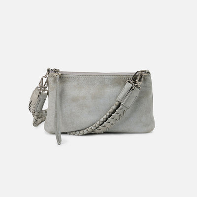 Darcy Crossbody In Buffed Leather - Misty Harbor