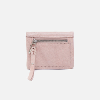 Lumen Mini Wallet in Buffed Leather - Blossom