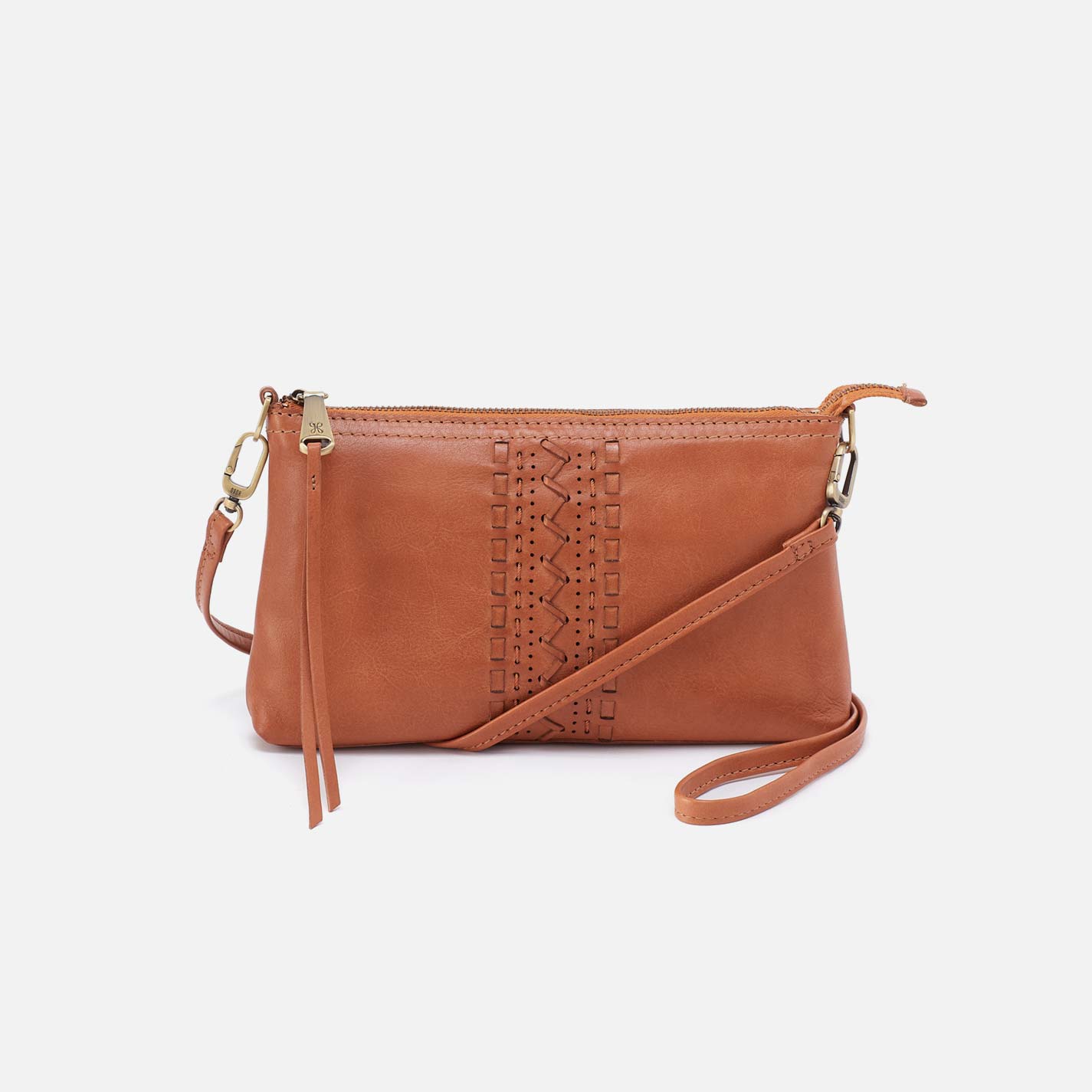 Darcy Crossbody in Washed Leather - Harvest Wheat – HOBO