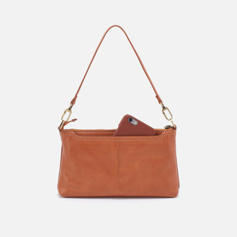 Darcy Crossbody in Washed Leather - Harvest Wheat