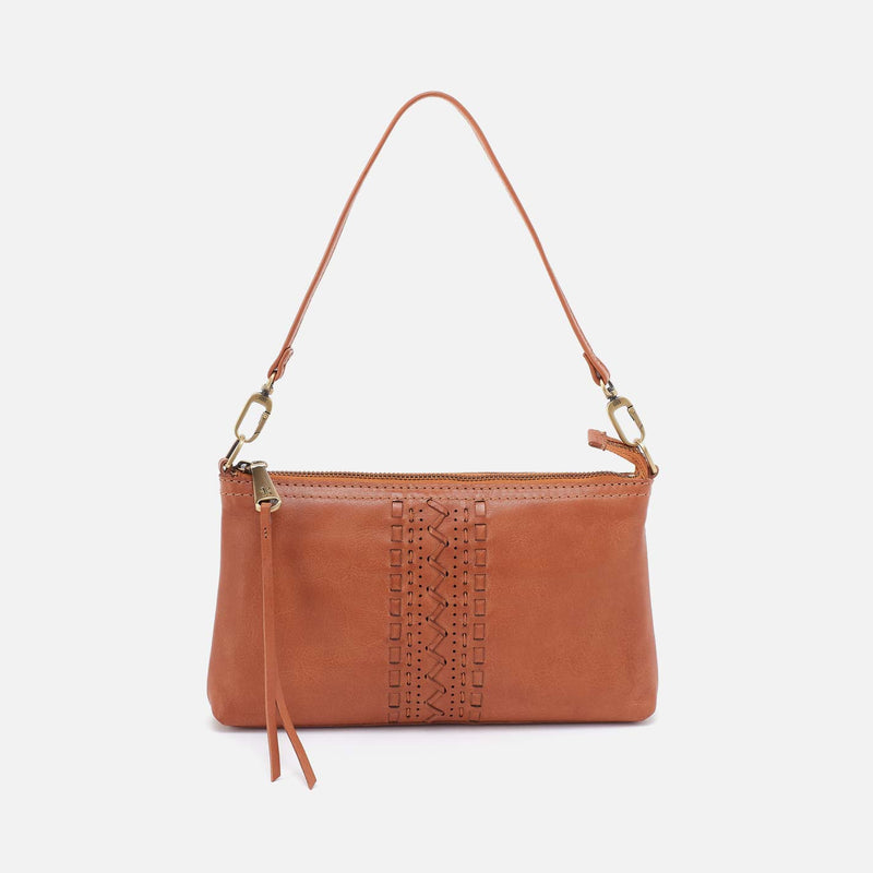 Darcy Crossbody in Washed Leather - Harvest Wheat