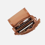 Kiva Large Crossbody in Suede Leather - Barley