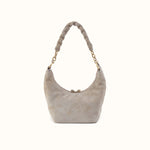 Astrid Small Crossbody in Nubuck Leather - Golden Granite