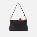 Darcy Crossbody in Pebbled Leather - Black