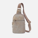 Cass Sling in Nubuck Leather - Golden Granite