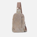 Cass Sling in Nubuck Leather - Golden Granite