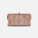 Lauren Clutch-Wallet in Buffed Leather - Hazel