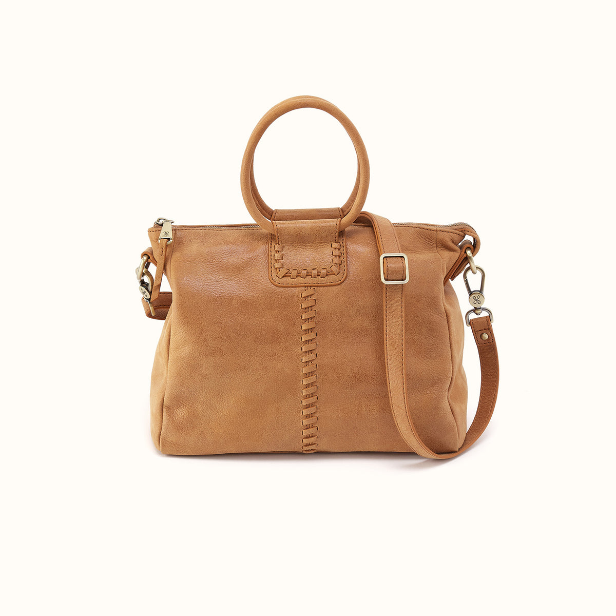 Sheila Medium Satchel In Buffed Leather