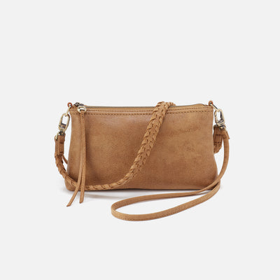 Darcy Crossbody In Buffed Leather - Whiskey