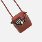 Fern Crossbody In Cloud Leather - Cocoa Bean