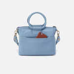 Sheila Medium Satchel In Cloud Leather - Bluebell