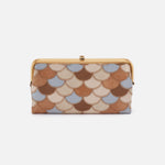 Lauren Clutch-Wallet In Pebbled Leather - Timber Brown
