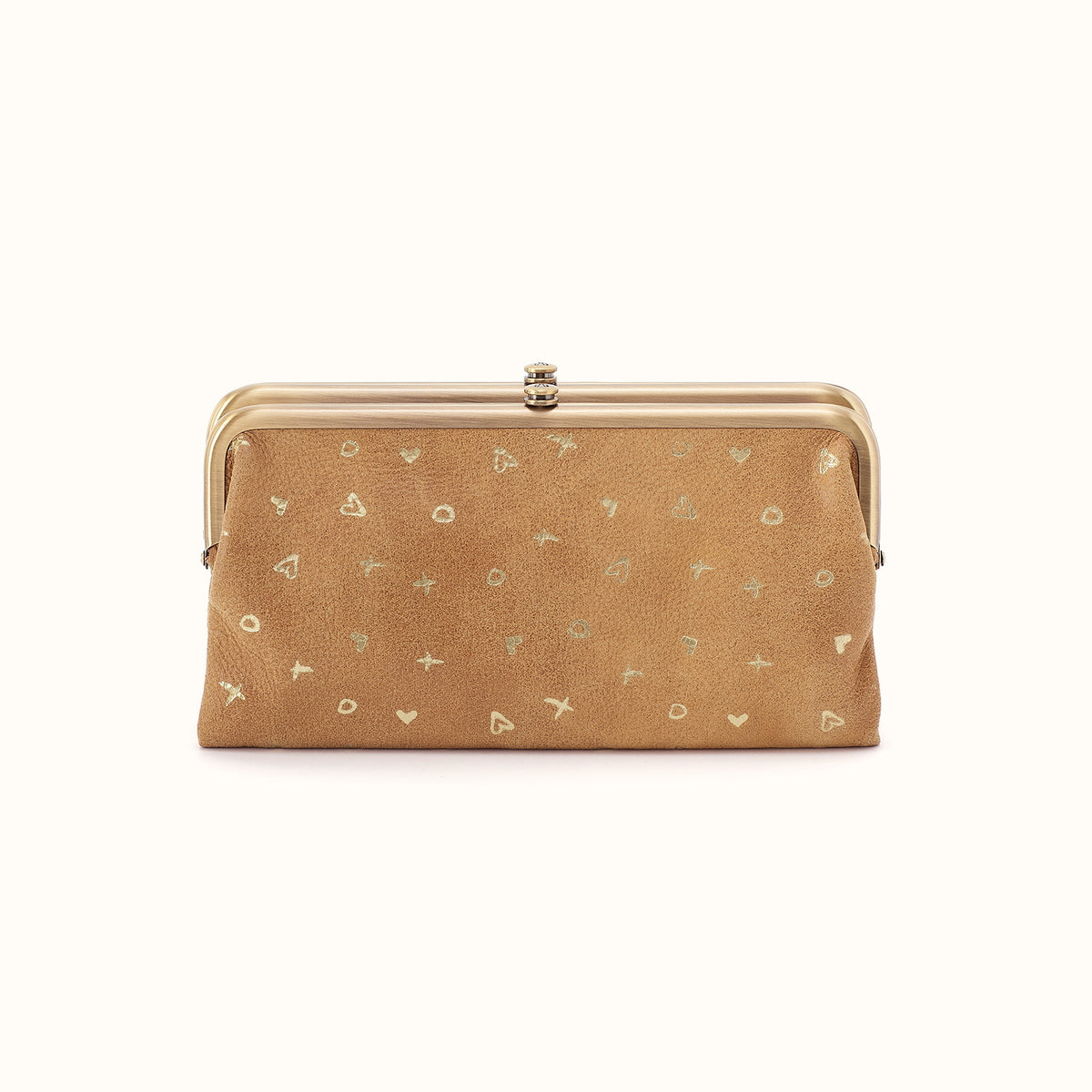 Lauren Clutch-Wallet In Buffed Leather - Whiskey