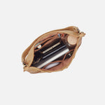 Pier Shoulder Bag In Buffed Leather - Whiskey