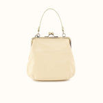 Alba Crossbody in Polished Leather - Butter Yellow