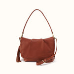 Harley Convertible Shoulder In Washed Leather