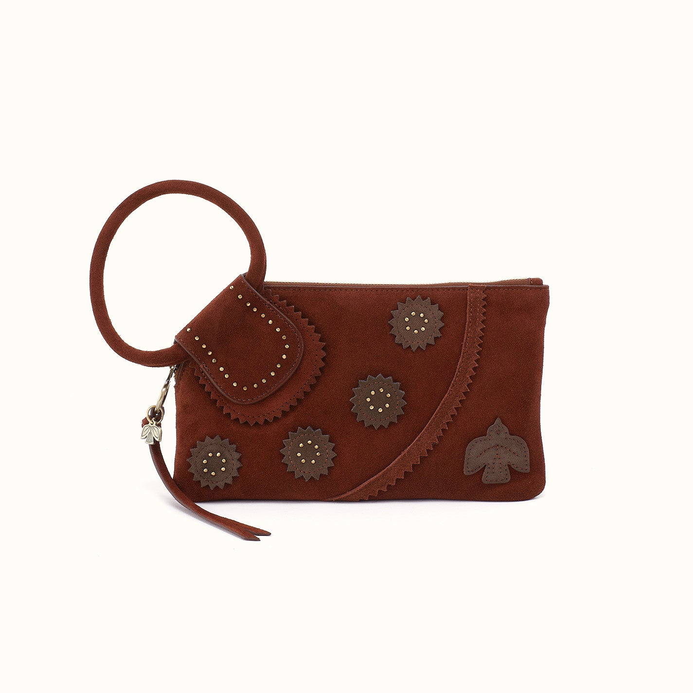 Sable Wristlet in Sun-Perf Leather - Canyon Petal – HOBO
