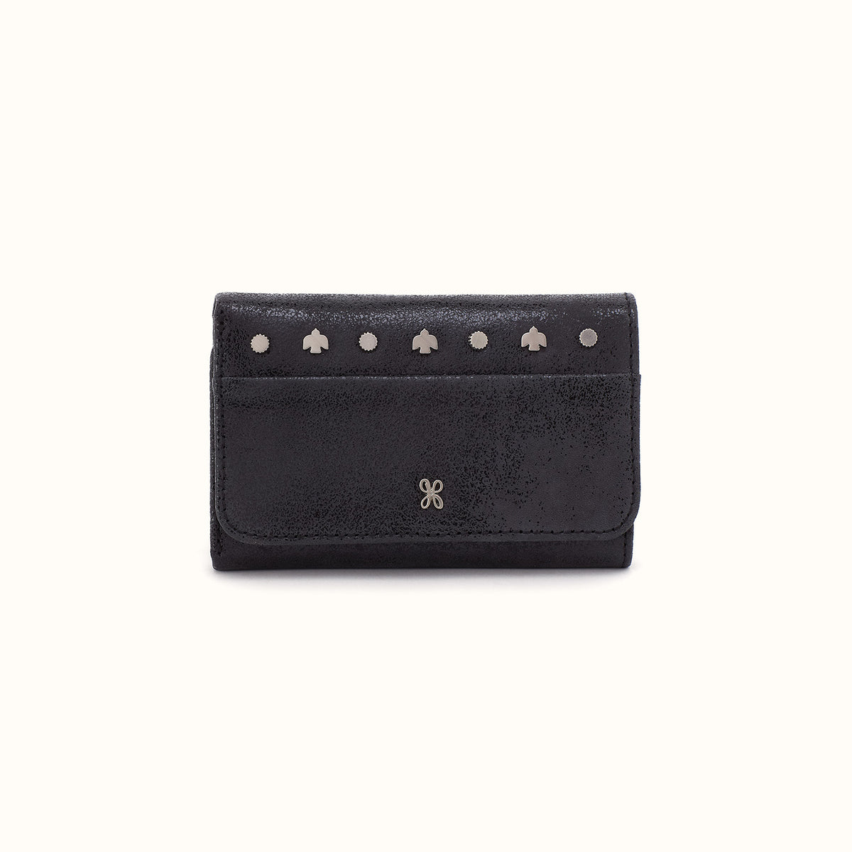 Jill Trifold Wallet In Buffed Leather