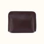 Beauty Cosmetic Pouch In Suede Leather