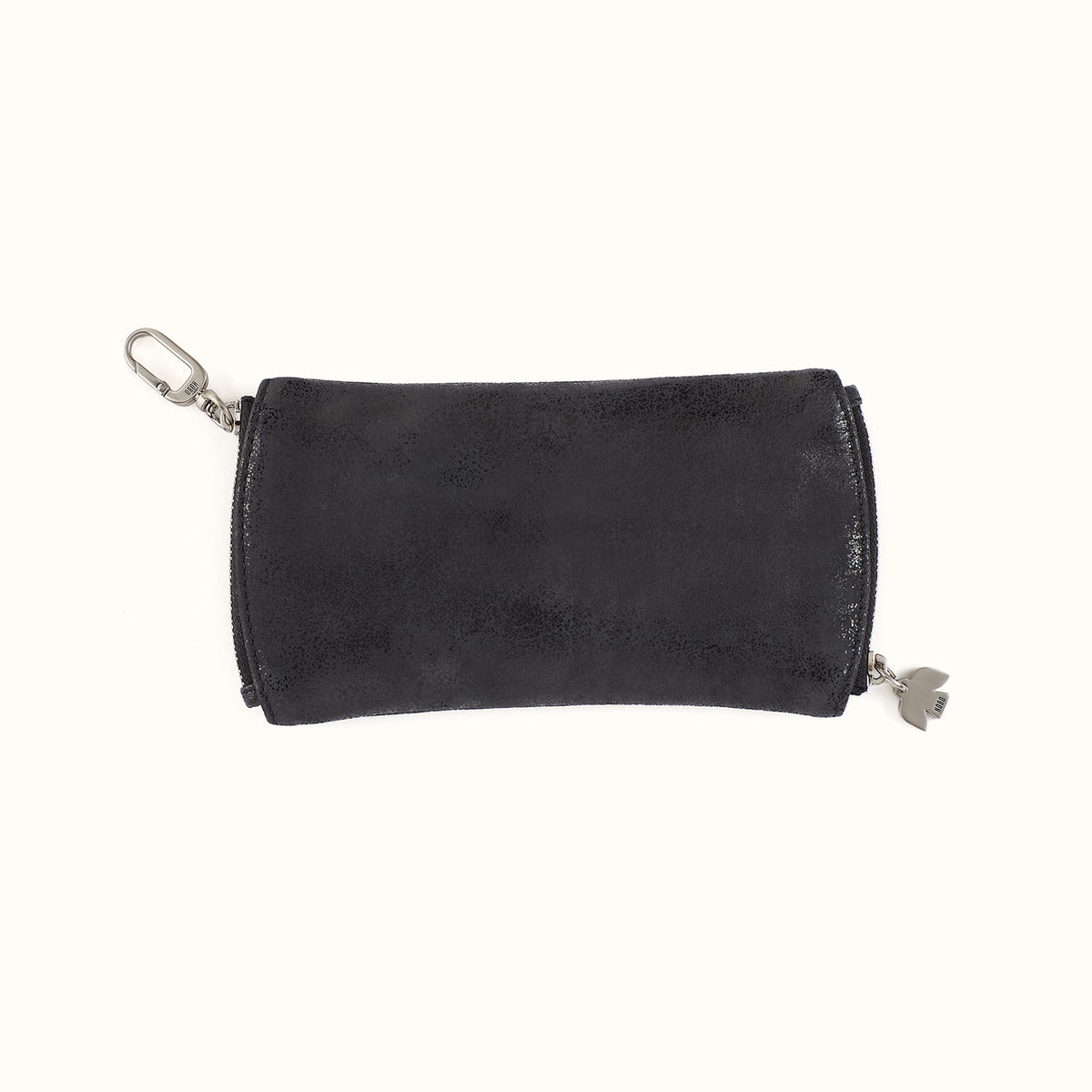 Spark Double Eyeglass Case In Buffed Leather
