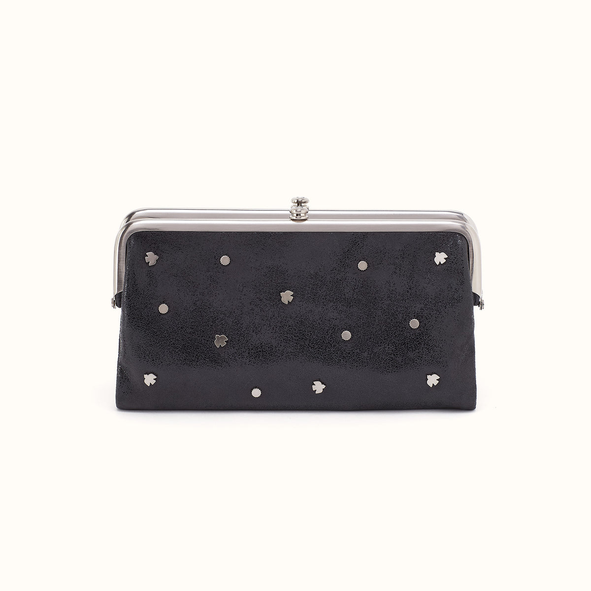 Lauren Clutch-Wallet In Buffed Leather