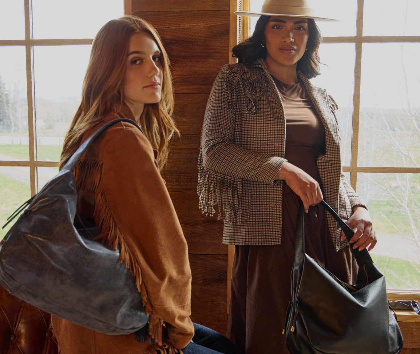 Leather Handbags & Wallets Crafted For Discovery – HOBO