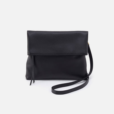 Draft Crossbody In Pebbled Leather - Black