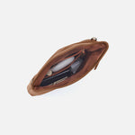 Draft Crossbody In Pebbled Leather - Brown Sugar