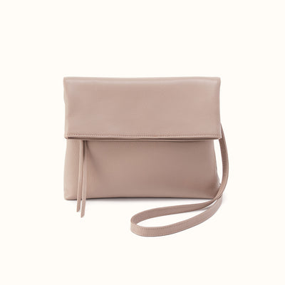Draft Crossbody in Pebbled Leather - Warm Adobe
