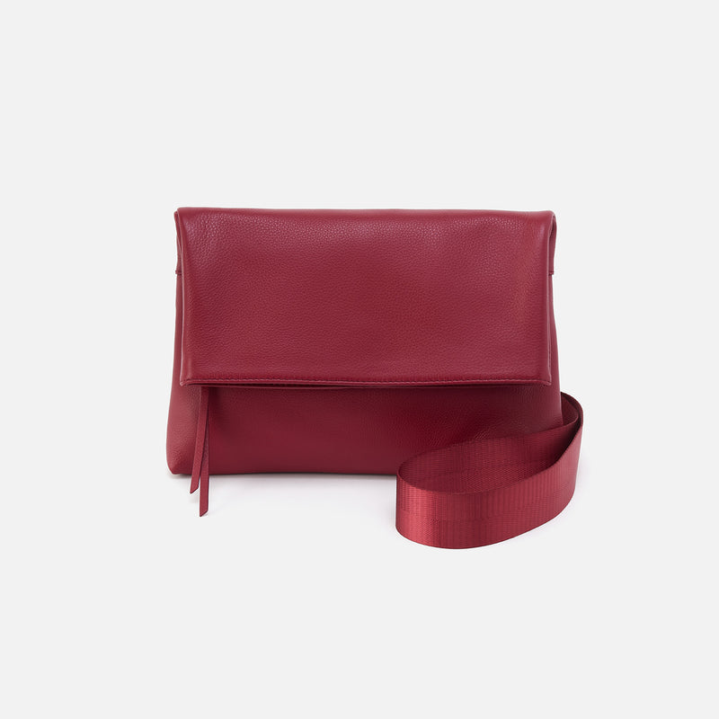 Grant Crossbody In Pebbled Leather Wine – HOBO - Main Image