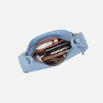 Cass Small Shoulder In Pebbled Leather - Seabreeze