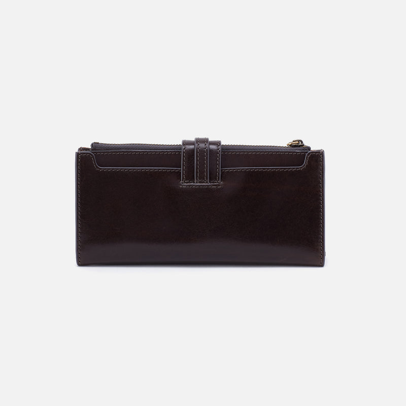 Dunn Continental Wallet in Patina Leather - Flintrock