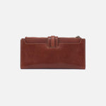 Dunn Continental Wallet in Patina Leather - Pecan Ridge