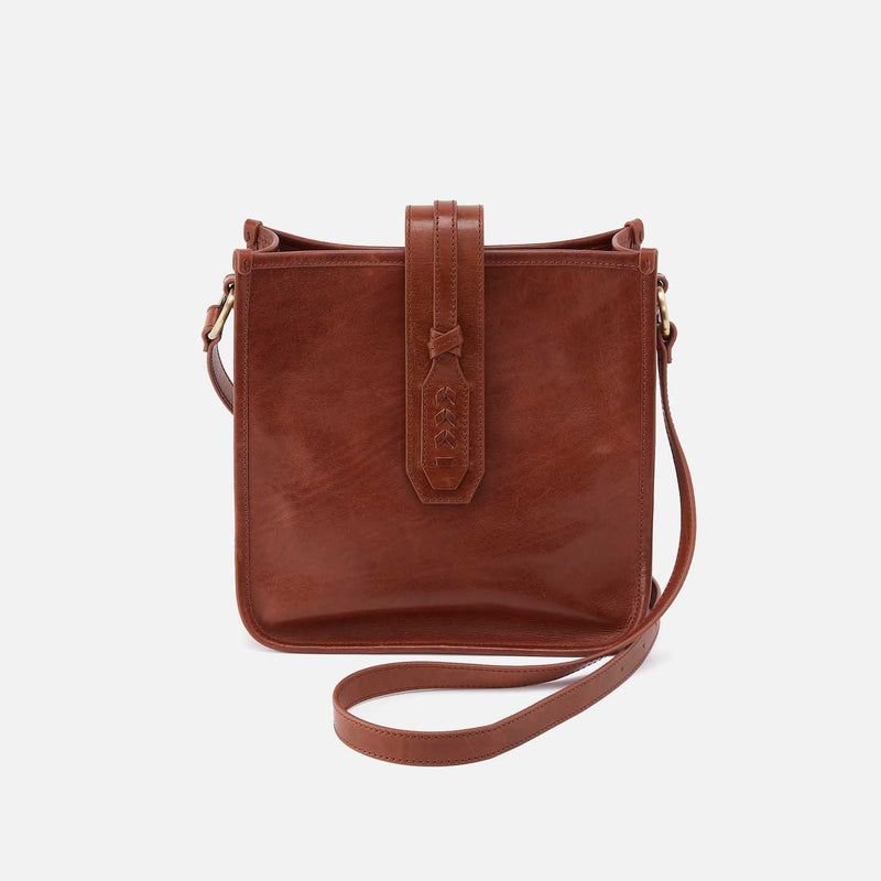 Expedition Medium Crossbody in Patina Leather - Pecan Ridge