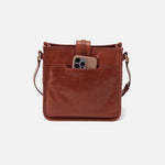 Expedition Medium Crossbody in Patina Leather - Pecan Ridge