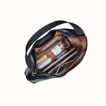 Atlas Hobo Bag In Patina Leather