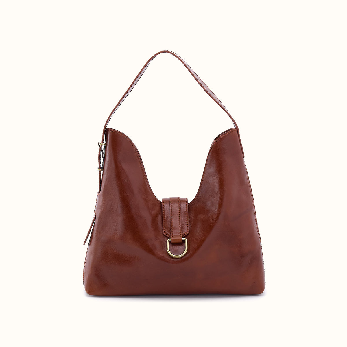Atlas Hobo Bag In Patina Leather