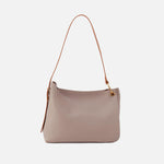 Rayna Shoulder Bag in Double-Faced Leather - Warm Adobe